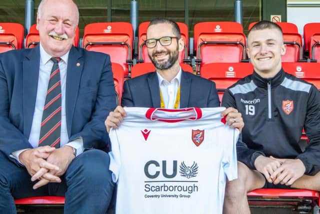 CU Scarborough have backed Scarborough Athletic