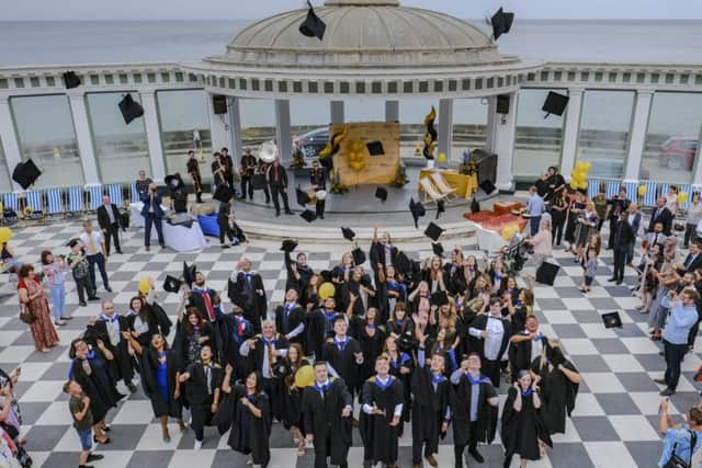 Graduation day at Coventry University Scarborough campus© Tony Bartholomew/Turnstone Media