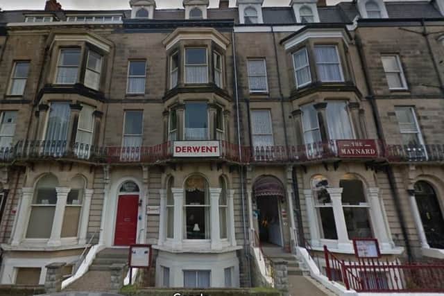 Derwent Hotel in Esplanade Gardens, Scarborough. Image: Google
