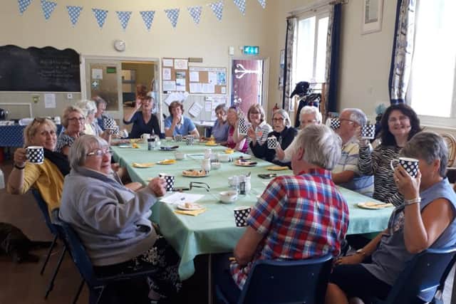 The Scarborough Wellbeing Cafe at St Andrews Church.