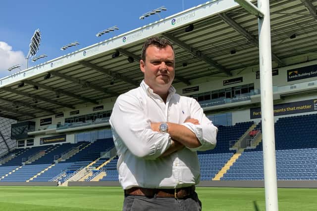 Yorkshire Carnegie's new director of rugby Martyn Wood.