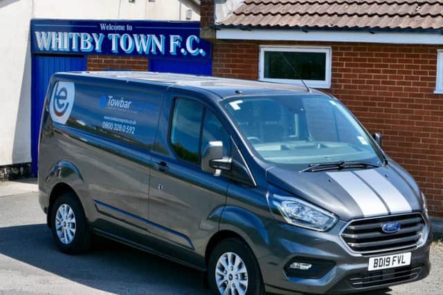 Whitby Town will now play at the Towbar Express Stadium at the Turnbull Ground after a sponsorship deal