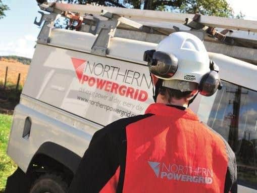 The power cut was reported at 12.03pm