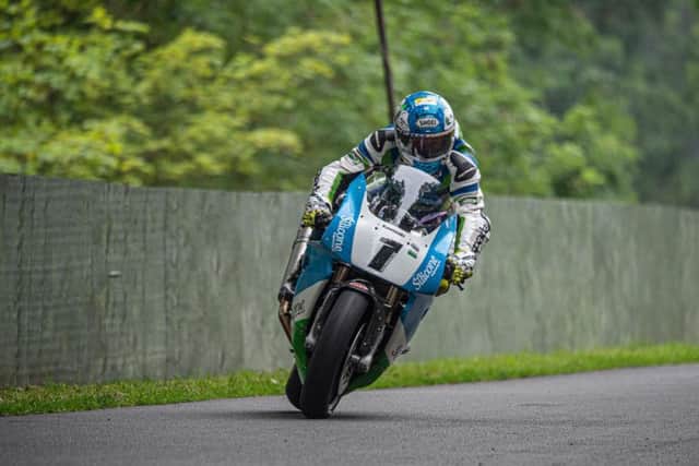 Celebrated rider Dean Harrison. PIC: John Margett/ Oliver's Mount Racing