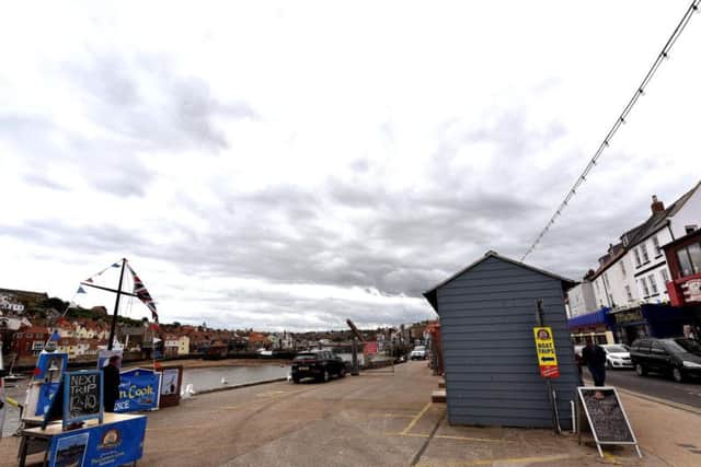 Whitby's Pier Road area where planning application was submitted for the freezer to be installed. Picture by Richard Ponter