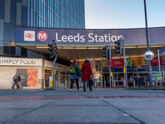 Overcrowding on peak time trains at Leeds station has been described as "frightening"