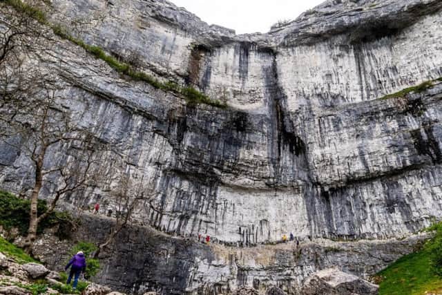 Malham Cove in the Yorkshire Dales