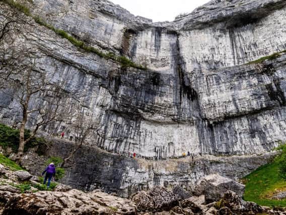 Malham Cove in the Yorkshire Dales