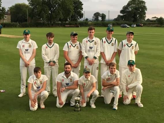 Folkton & Flixton 3rds sealed Severfield Cup success