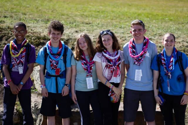 Rory Ruston and Will Stanway joined the World Scout Jamboree.