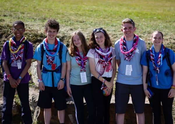 Rory Ruston and Will Stanway joined the World Scout Jamboree.
