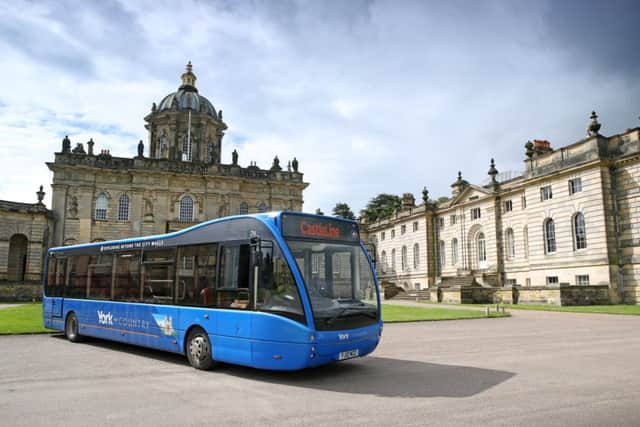 CastleLine bus operator York and Country is operating special services during the event at Castle Howard.
