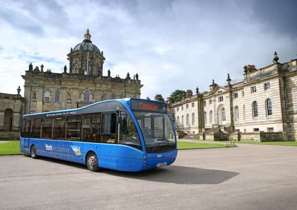 CastleLine bus operator York and Country is operating special services during the event at Castle Howard.