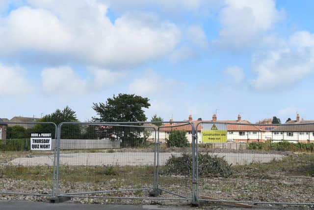 This is how the site looks following preliminary site preparations last week. Picture by Paul Atkinson.