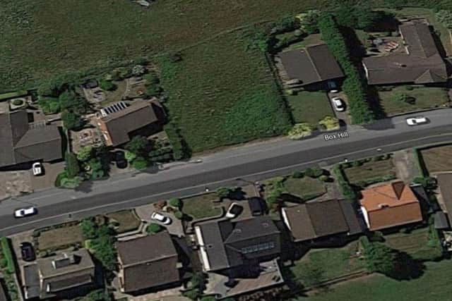 An aerial view of the vacant land. PIC: Google