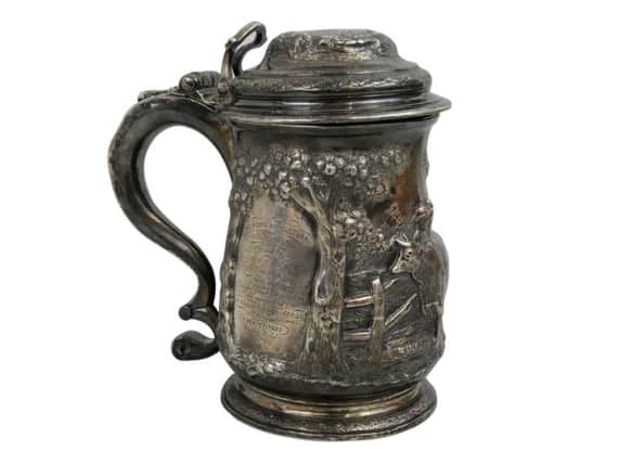 The antique tankard, which sold for 1,150. PIC:Newman Walker Associates