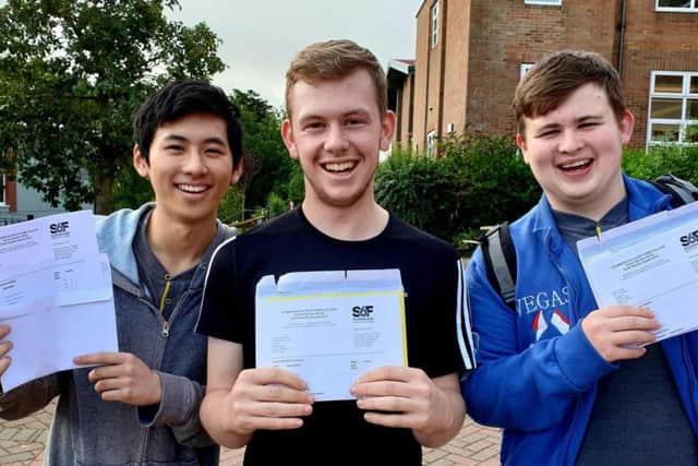 Hayden Gooi, Callum Lumsdon and Ryan Wells happy with their results