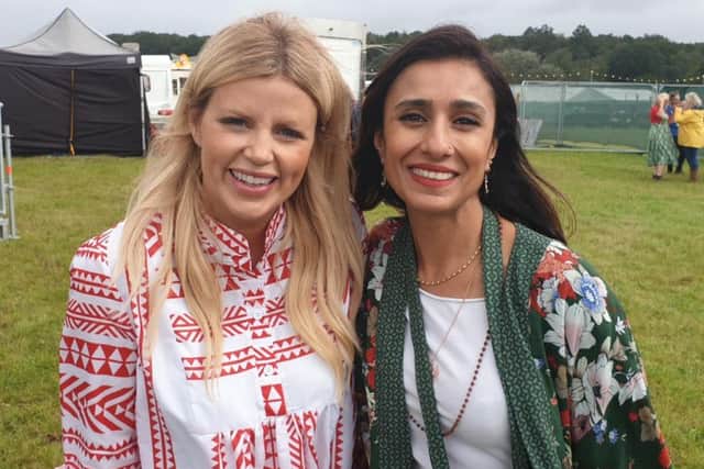 Ellie Harrison and Anita Rani