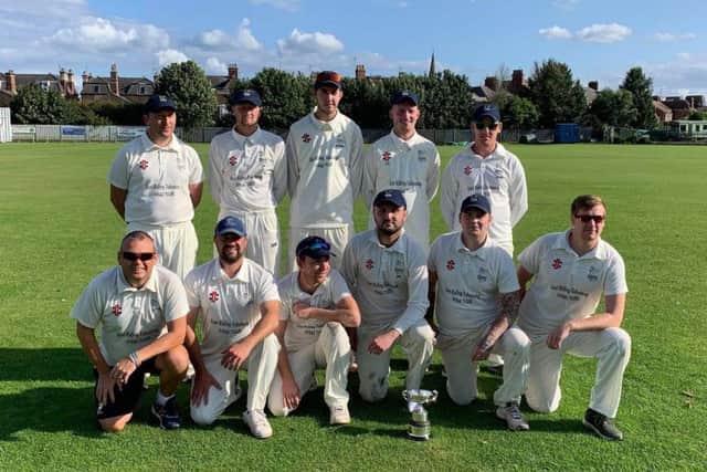 Sherburn won the Division One Cayley Cup, sponsored by Bridlington Dental Studio. PICTURE BY CARL PARKIN.
