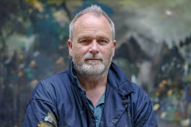 Scarborough based artist Kane Cunningham whose exhibition of landscape painting from the North Yorkshire Coast to the Lake District opens at Scarborough Art Gallery from September 14