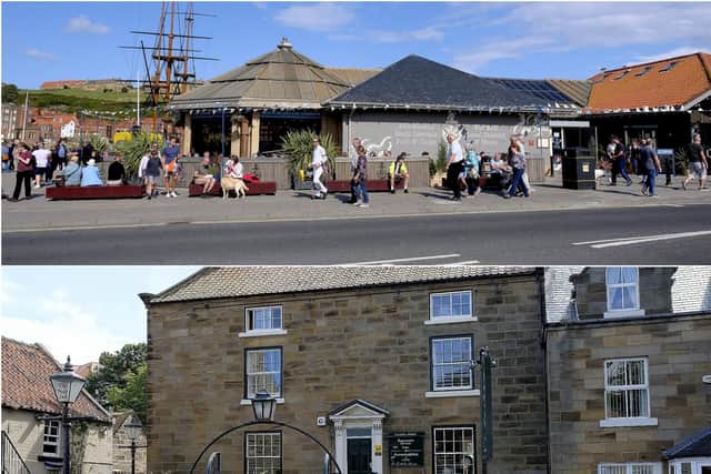 Top: The Star Inn the Harbour. Bottom: Estbek House PICS: Richard Ponter