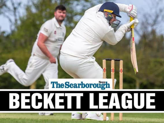 Scarborough Beckett Cricket League report