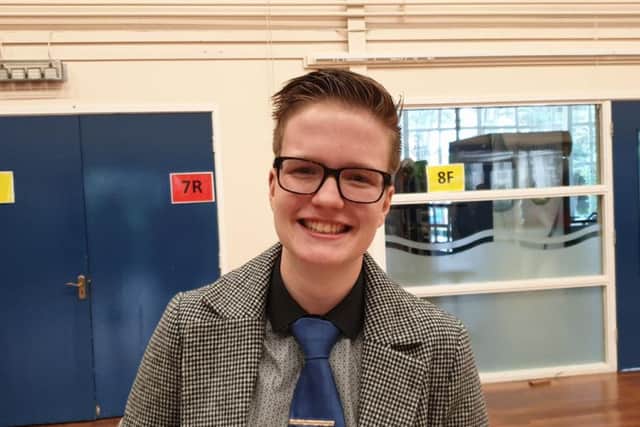 Eskdale's Olivia Jameson-Myers will be studying Cyber Security at Middlesbrough College
