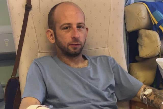 Adam Webster in recovery.