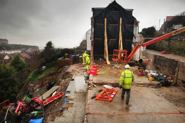 The site being demolished. PIC: Ceri Oakes