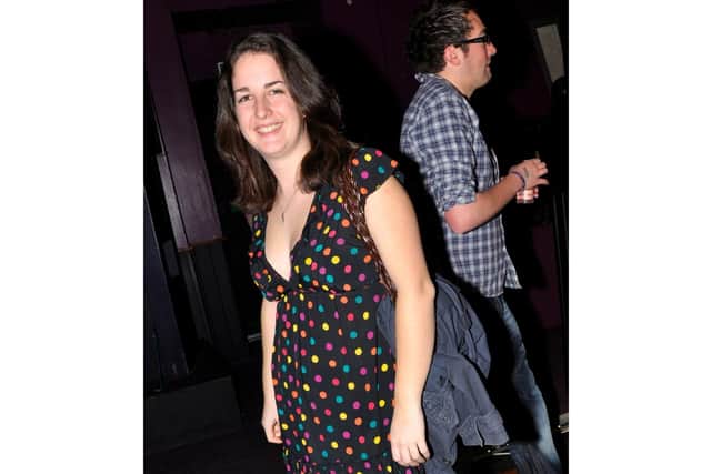 Natalie on the dancefloor.