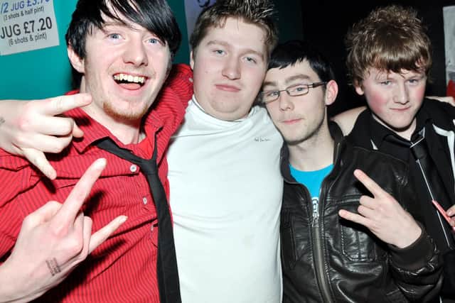 Pete, Joel, George and Jack.