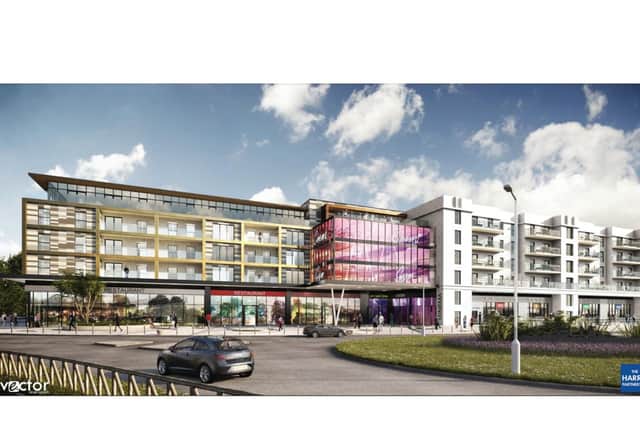 The North Bay Cinema plans in the planning application.