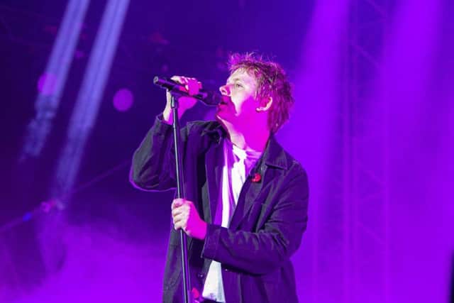 Lewis Capaldi performing earlier this summer at Scarborough Open Air Theatre. PIC: Cuffe and Taylor