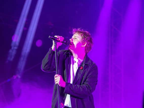 Lewis Capaldi performing earlier this summer at Scarborough Open Air Theatre. PIC: Cuffe and Taylor