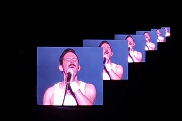 Special effects during Bohemian Rhapsody