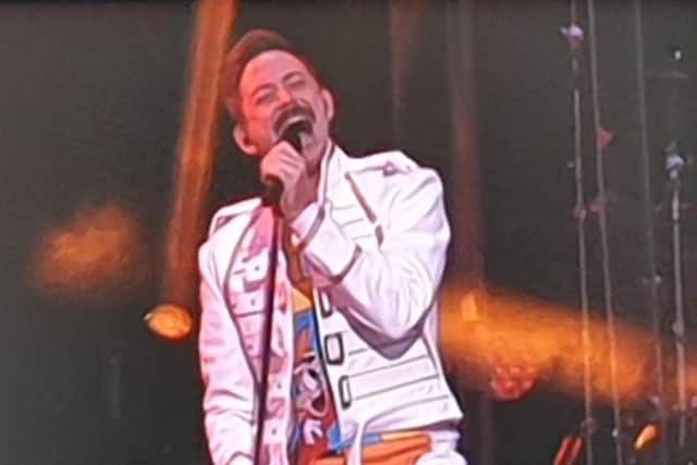 Bjarke Baisner, lead singer of Queen Machine