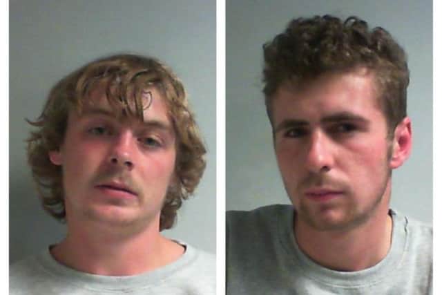 Ryan Gallagher, left, and Harry Soper.