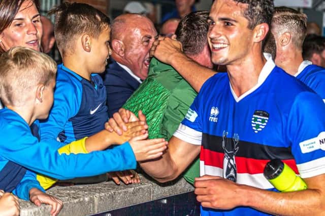 Whitby Town 2-0 Scarborough Athletic / Pictures by Brian Murfield