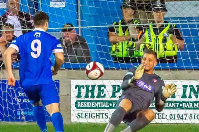 Whitby Town 2-0 Scarborough Athletic / Pictures by Brian Murfield