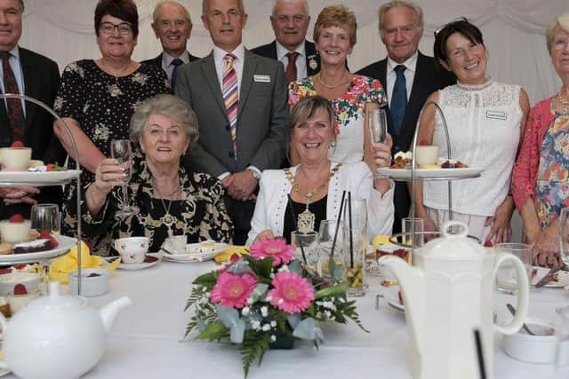 Scarborough Flower Fund Homes anniversary at Hackness Grange.