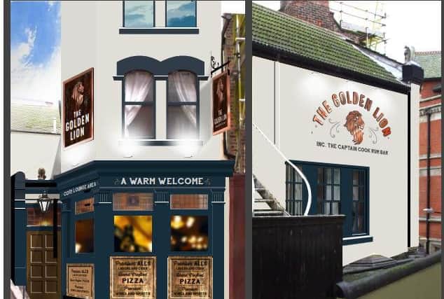 The proposed new look of the pub. PIC: Star Pubs