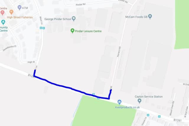 Northern Powergrid are installing a new electricity connection until September 27. Temporary lights will be in place.