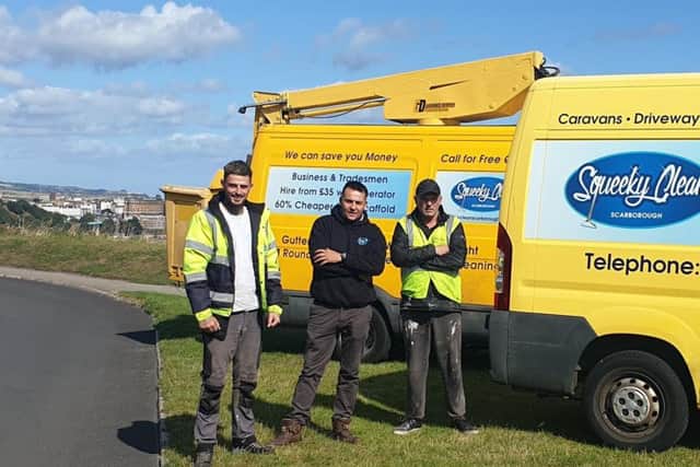 Adam Kettlestring (left), William Haylett (centre) and Ty Williams (right).