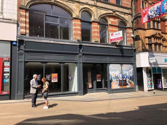 The former Poundworld store in the town centre. PIC: Carl Gavaghan