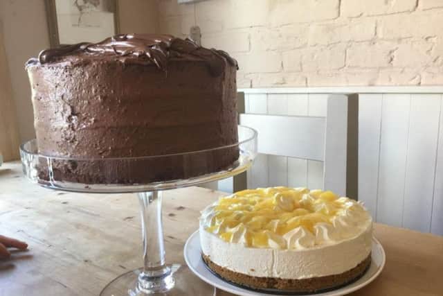 Penny Clare - Nutella Cake and Lemon Cheesecake