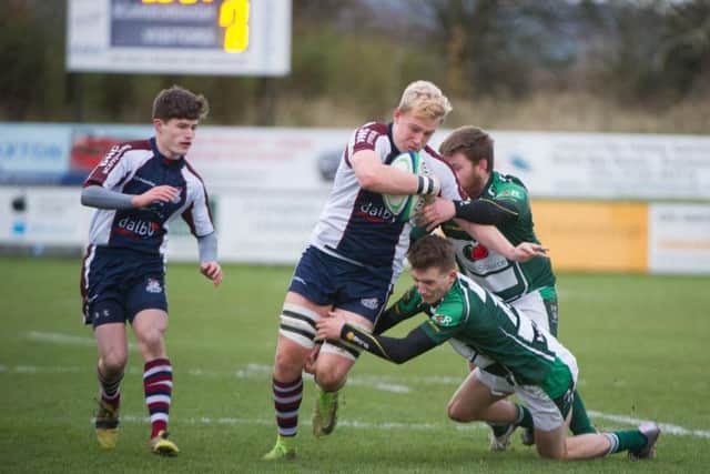 Aaron Wilson scored the winning try for Scarborough at Kendal