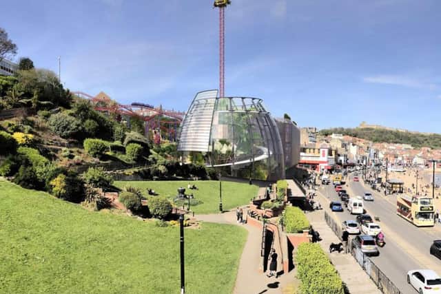 Artist's impression of the Flamingo Land proposal