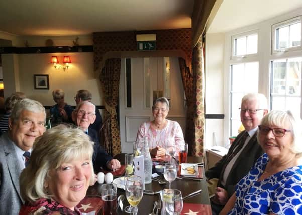 Members and guests of Filey and Burlington Probus Clubs at the North Star in Flamborough.