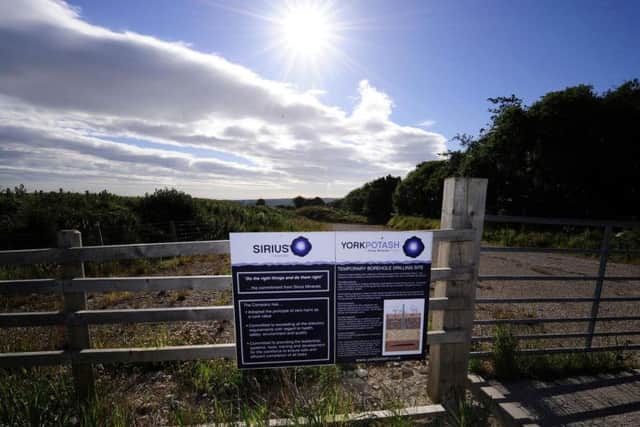 The Woodsmith Mine site.