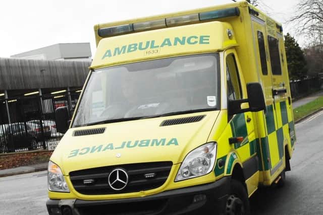 Emergency services attended the incident yesterday evening